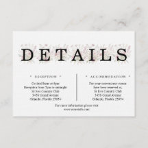 Cartão de Detalhes de Florais da Primavera Soft Bl