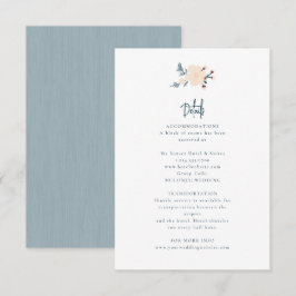Informações Cartão de detalhes do casamento minimalista japonê