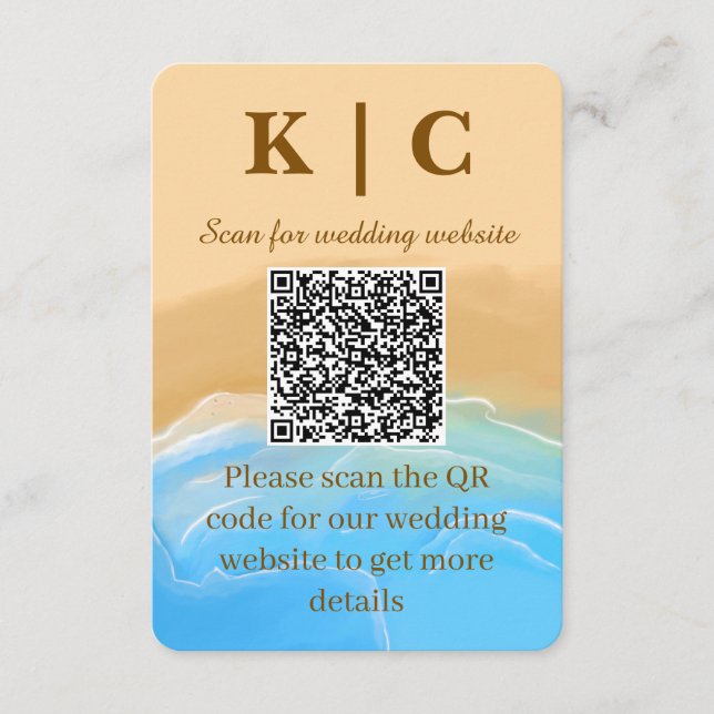 Informações Cartão de Enclausuramento de Casamento com Tema de (Frente)