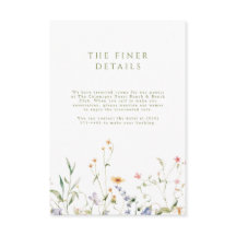 Cartão de Enclausuramento de Casamento no Jardim P