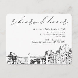 Informações Cartão de Enclausuramento do Jantar de Ensaios de