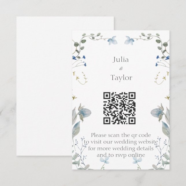 Informações Cartão de Enclausuramento Minimal Simples (Frente/Verso)