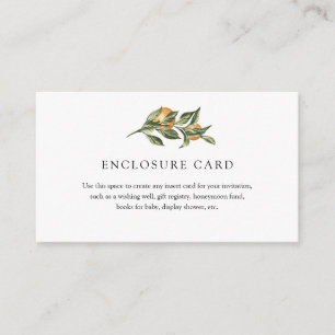 Informações Cartão de Enclosure Cutie Laranja