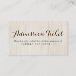 Informações Cartão de Enclosure de Bilhete de Admissão Russo