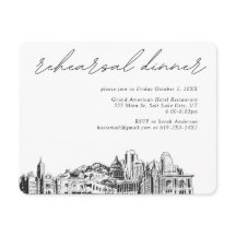 Cartão de ensaio de Casamento de Salt Lake City