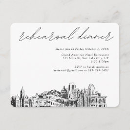 Informações Cartão de ensaio de Casamento de Salt Lake City