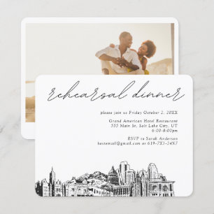 Informações Cartão de ensaio de Casamento de Salt Lake City