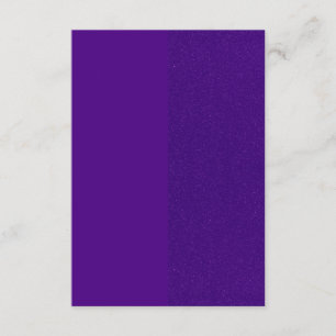 Informações Cartão de Envio Customizado Roxo e com Brilho