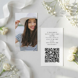 Informações Cartão de Envio de Fundo de Formatura Minimalista 