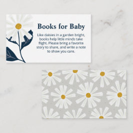Informações Cartão de Envio de Livros Daisy para Bebê