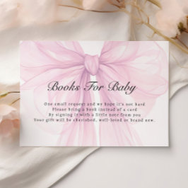Informações Cartão de Envio Livros para Bebê Blush Bow