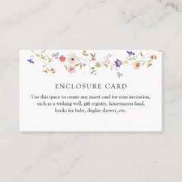 Informações Cartão de Envio Personalizado Prado de Flores Silv