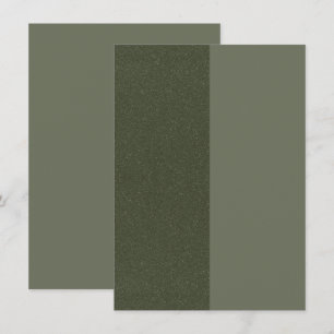 Informações Cartão de Envio Verde Musgo Half & Half – Personal