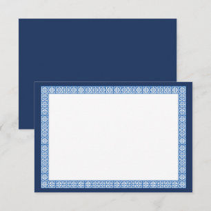 Informações Cartão de Gabinete de Casamento Chave da Grécia Me