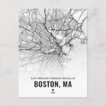 Cartão de Gabinete de Detalhes do Final de Semana 