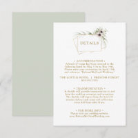 Cartão de Gabinete de Detalhes Geométricos Dourado