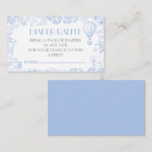 Cartão de Gabinete Safari Toile De Jouy Fralda Raf