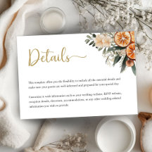 Cartão de Inclusão de Casamento de Natal com Citro