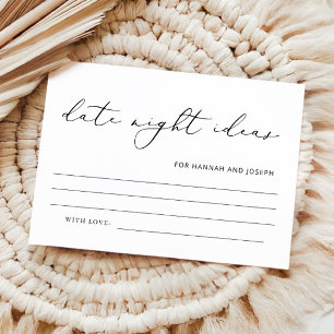 Informações Cartão de Jogo de Ideias Modernas para Encontro No