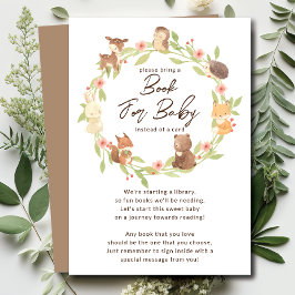 Informações Cartão de Livro Infantil Florestal Encantado