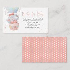 Informações Cartão de Livros de Menina Elefante Fofo para Bebê