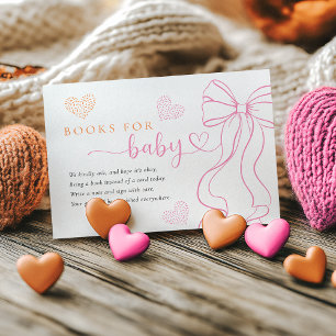Informações Cartão de Livros para Bebê Bow Hearts Sprinkle