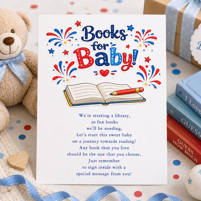 Informações Cartão de Livros para Bebê Firecracker (Criador carregado)