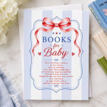 Cartão de Livros Patrióticos para Bebê