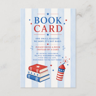 Informações Cartão de Livros Patrióticos para Bebê
