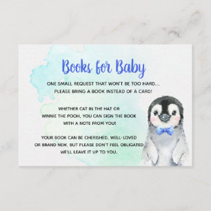 Informações Cartão de Menino Bebê da Penguin Books