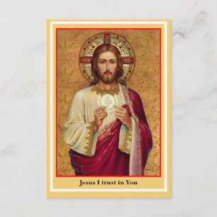 Informações Cartão de Oração de Comunhão Espiritual em LETRA G