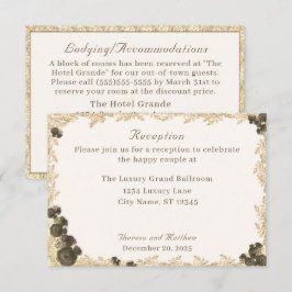 Informações Cartão de ornamentado católico de Rosa