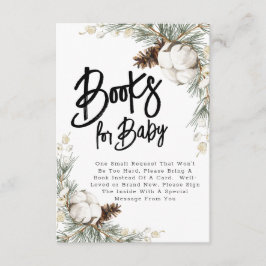 Informações Cartão de Presente de Livros de Abeto de Pinha par