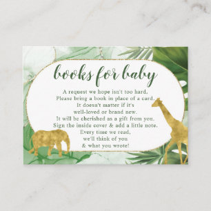 Informações Cartão de Presente de Livros Tropical Safari para 
