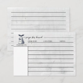 Informações Cartão de Receita de Bolo de Batata