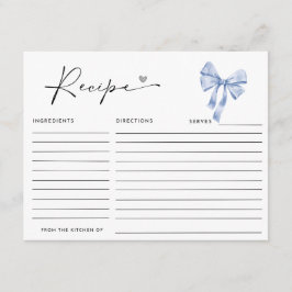 Informações Cartão De Receita De CHÁ DE PANELA Do CASANDO