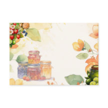 Cartão de Receita Marmalade Blank