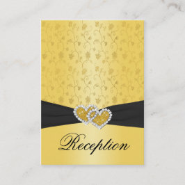 Informações Cartão de Recepção de Corações II Aniversário