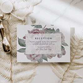 Informações Cartão de Recepção Floral Jardim Inglês