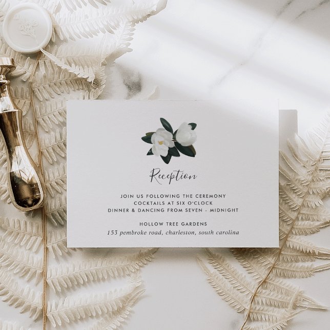 Informações Cartão de Recepção Grandiflora (Criador carregado)