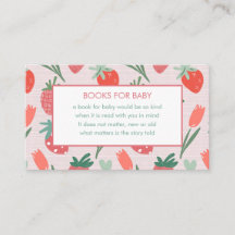 Cartão de Resposta de Pedido de Livro para Chás de