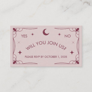 Informações Cartão de Resposta Inspirado no Tarot Rosa