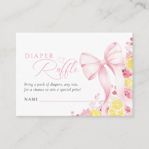 Informações Cartão de Rifa de Fraldas Mama's Main Squeeze