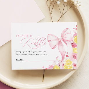Informações Cartão de Rifa de Fraldas Mama's Main Squeeze