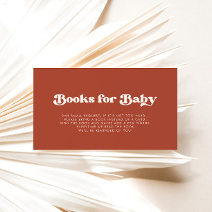 Informações Cartão de solicitação de livro do Chá de fraldas n