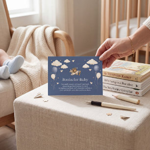 Informações Cartão de Solicitação de Livro para Bebê Urso Tedd