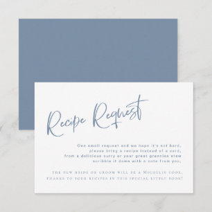 Informações Cartão de solicitação de recebimento de Chá de pan