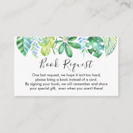 Informações Cartão de solicitação do Livro Animais Safari Inse