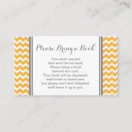 Informações Cartão de Solicitação do Livro de Chás de fraldas 