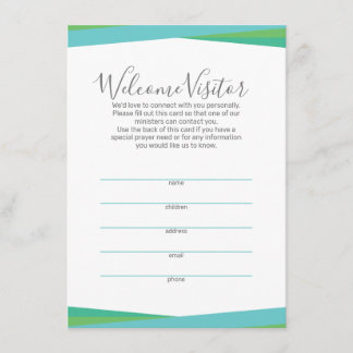 Informações Cartão de Visitante de Bolhas de Chat Trinity